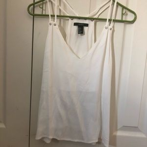 White tank top